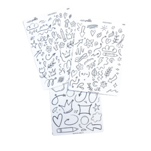 Doodle Elements Sticker Kit