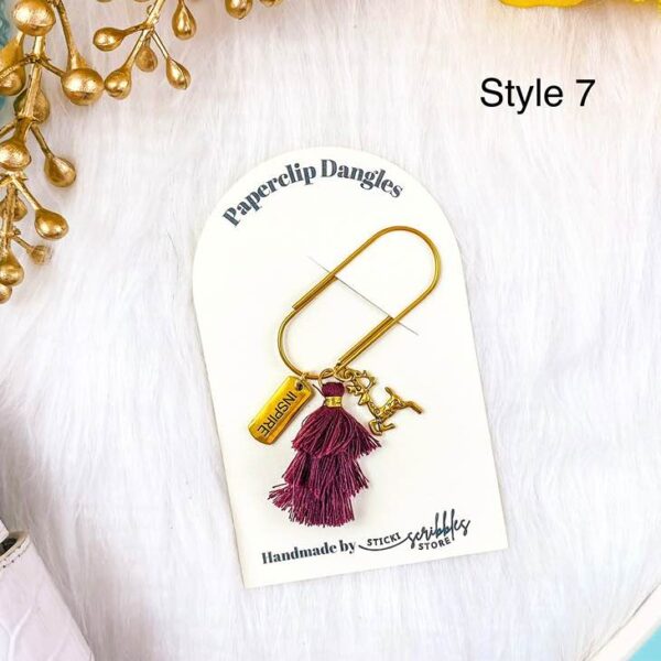 Paperclip Tassel Dangels - Image 6