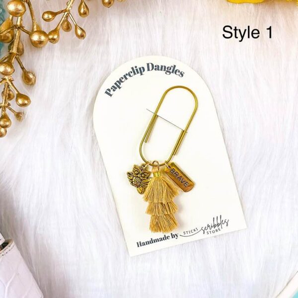 Paperclip Tassel Dangels - Image 2