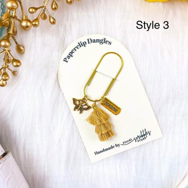 Paperclip Tassel Dangels - Image 3