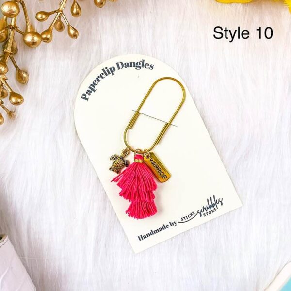 Paperclip Tassel Dangels - Image 9