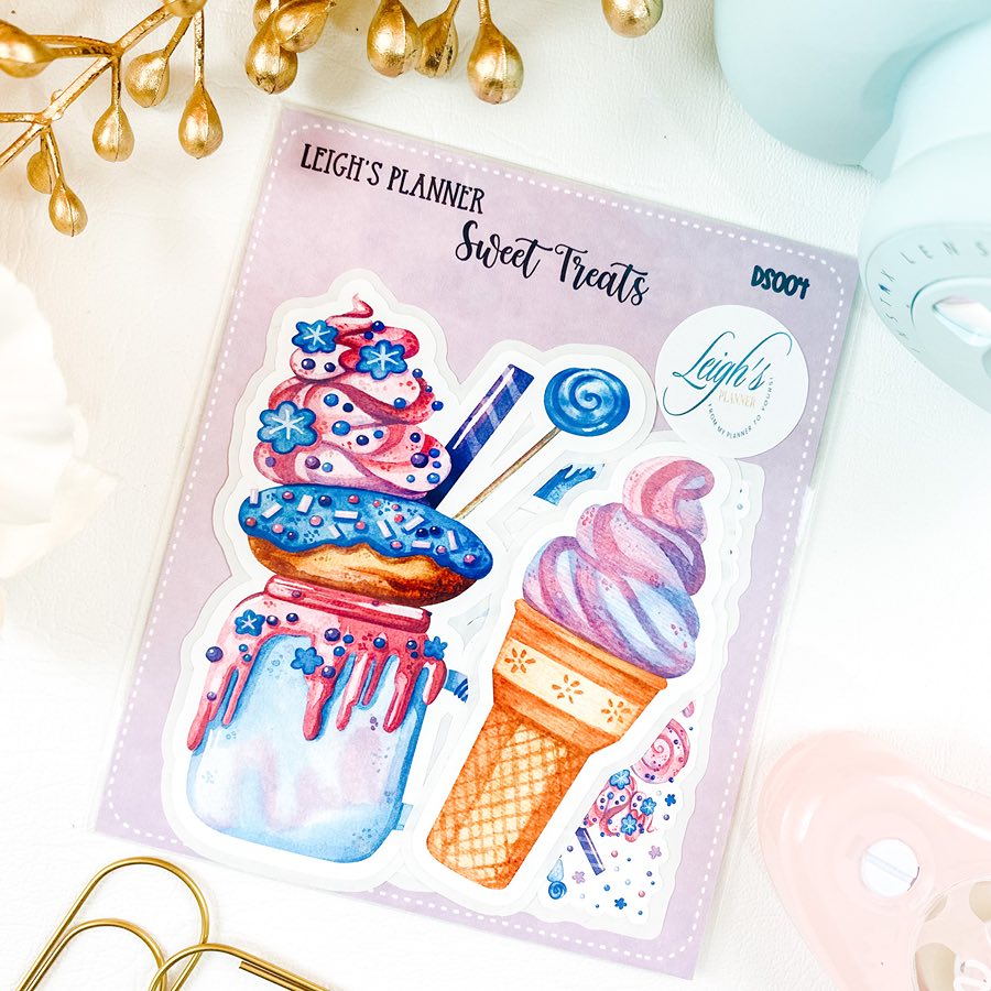 Sweet Treats Die Cut Sticker Set