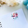 Blushing Rose Magnetic Bookmark - Image 2