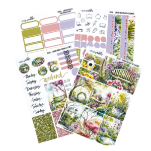 Garden Delight Weekly Sticker Kit