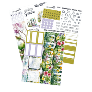 Garden Delight Monthly Sticker Kit