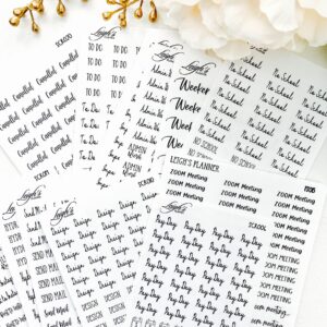 Script Stickers Grab Bag