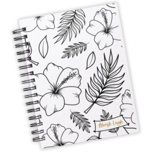 Tropical Hibiscus Doodles