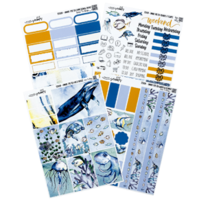 Under the Sea Weekly Sticker Kit