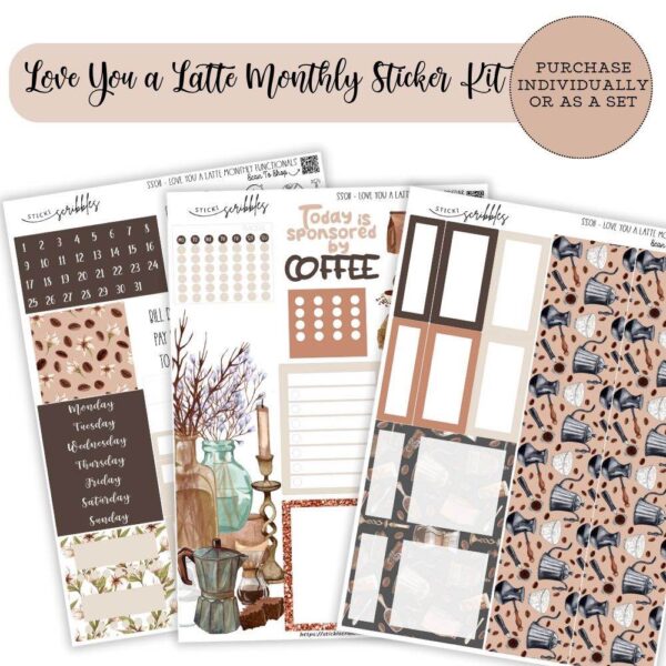 Love You a Latte Monthly Kit