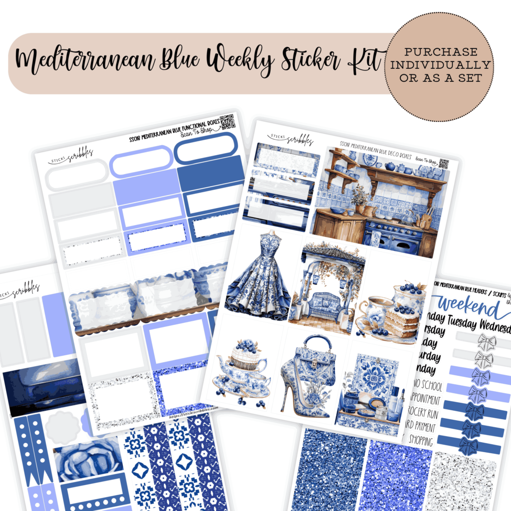 Mediterranean Blue Weekly Kit