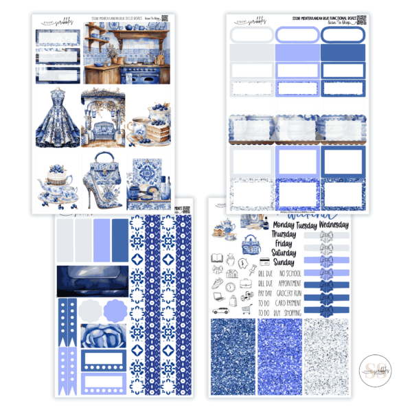 Mediterranean Blue Weekly Kit