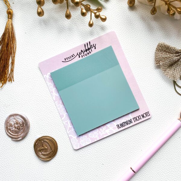 Pastel Transparent Sticky Notes - Image 4