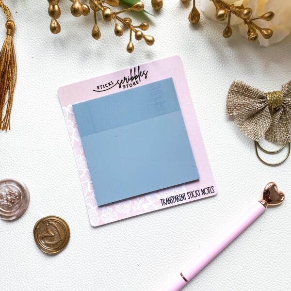 Pastel Transparent Sticky Notes - Image 3