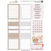 Simple Living Monthly Boxes and Headers Sheet