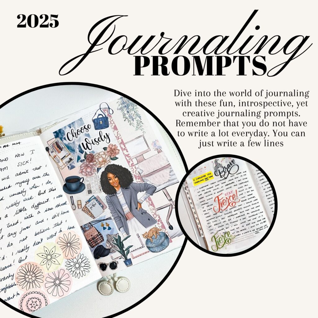 Journaling Prompts Front cover