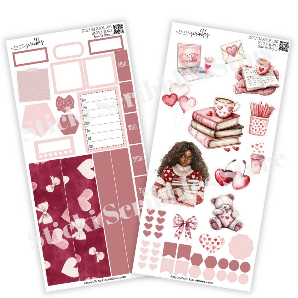 Book Love Hobonichi Weeks Sticker Kit